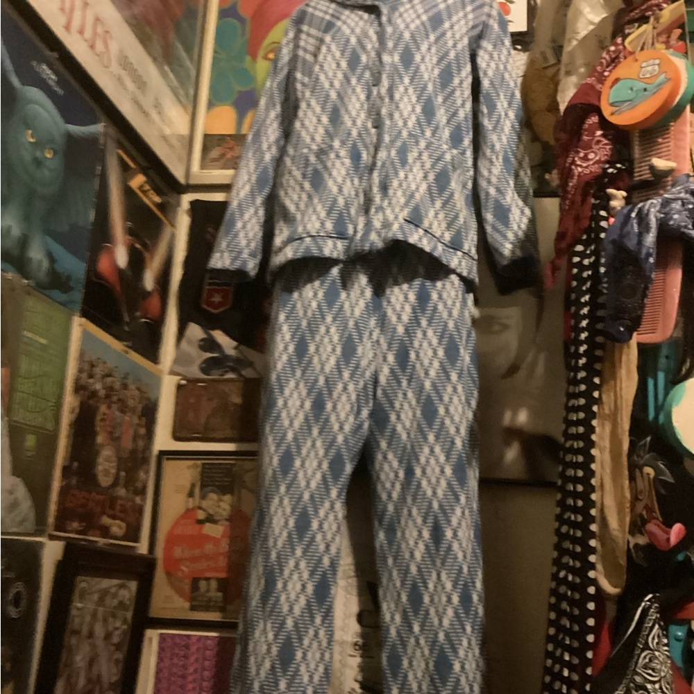 Vintage 70s home made funky polyester suit